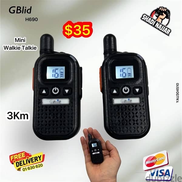 walkie talkie $22 3