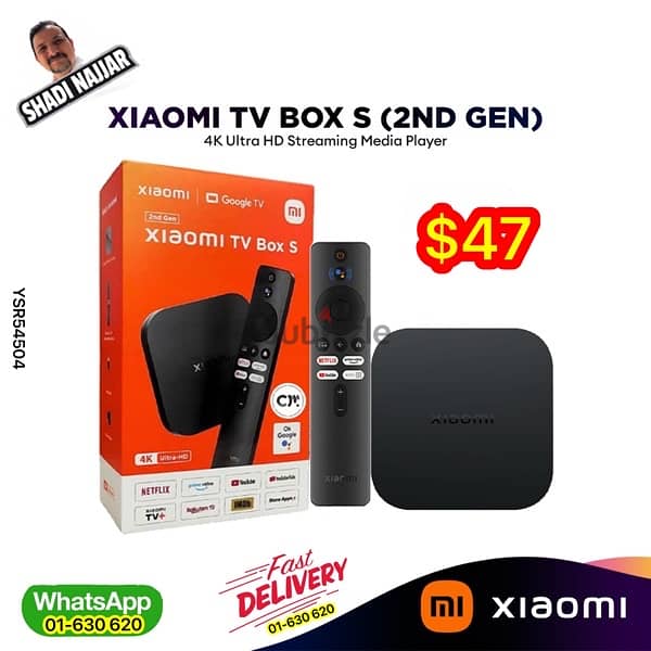 TV box 8g Ram 128GB 1