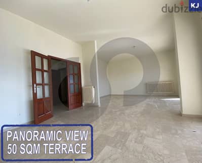 50 sqm terrace / panoramic view IN AJALTOUN ! REF#KJ01461 !