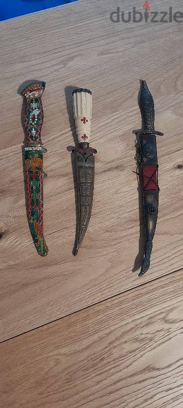 Antique swords for decoration