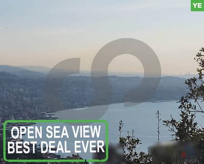 Open Sea view, prime location, keserwan, adma/ ادما REF#YE116881