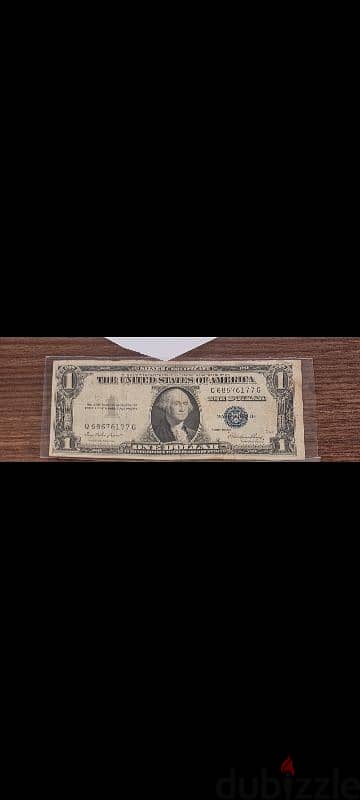 1 dollar bill silver certificate 1935E