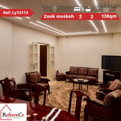 Furnished apartment for sale in zouk mosbeh شقة مفروشة في زوق مصبح