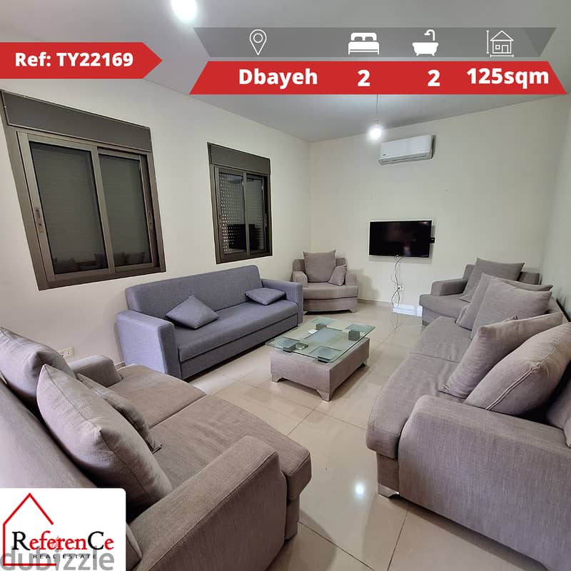 Amazing Apartment for Sale in Dbaye شقة مطلّة  للبيع في ضبية 0