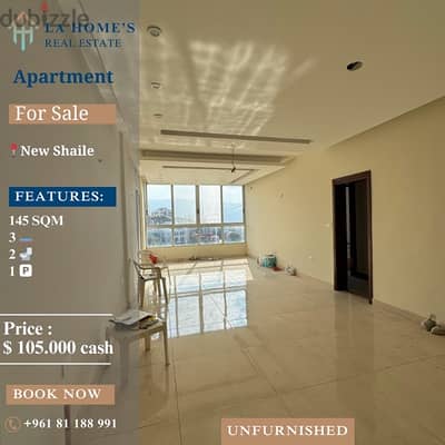 apartment for sale in New shaile شقة للبيع في نيو سهيل