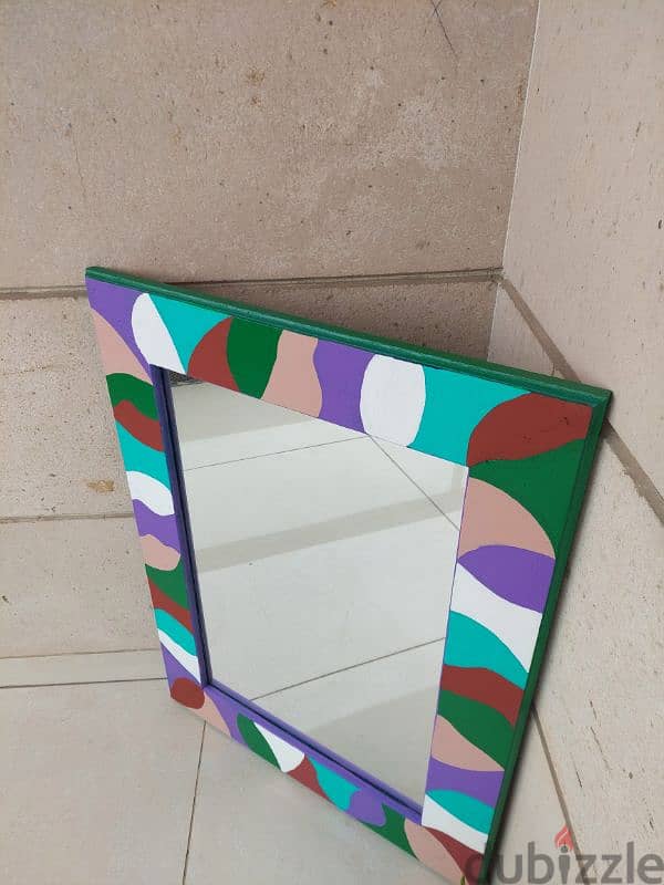 Painted mirror 2