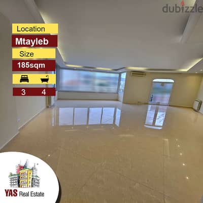 Mtayleb 185m2 | New | Decorated | Classy Area | Dead End Street | PA