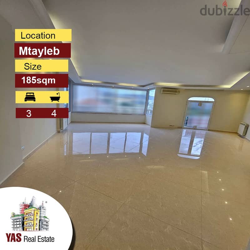 Mtayleb 185m2 | New | Decorated | Classy Area | Dead End Street | PA 0