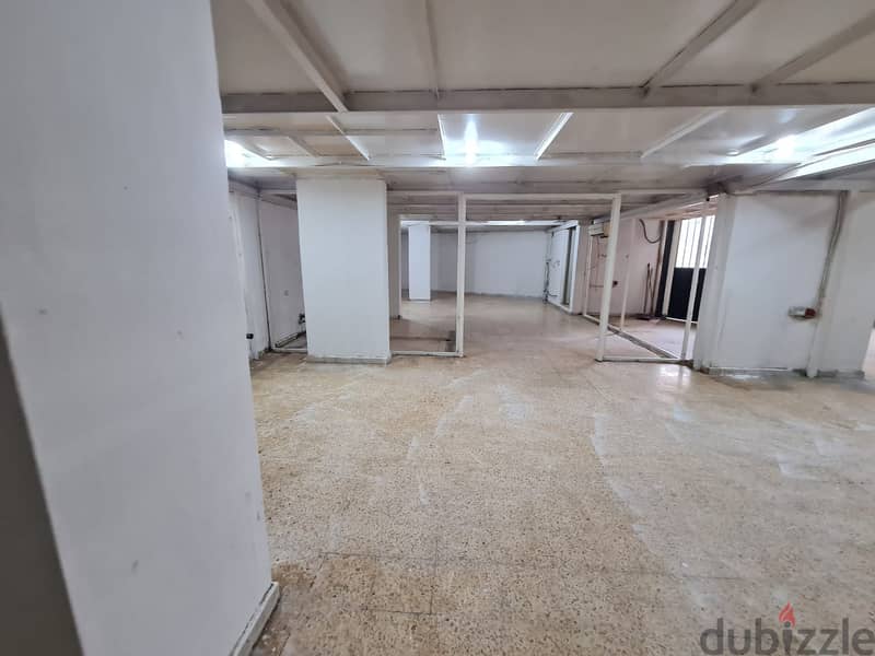 EASY ACCESS WAREHOUSE IN JDEIDEH PRIME (350Sq) 6M HEIGHT, (JD-161) 0