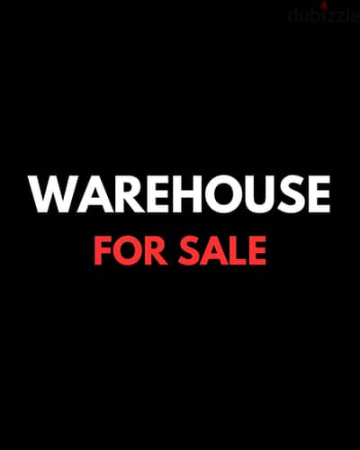 Warehouse for sale in Antelias مستودع للبيع في انطلياس TIR3035