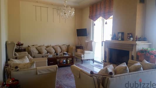 180 SQM Furnished Apartment in Baabdat, Metn with Mountain View