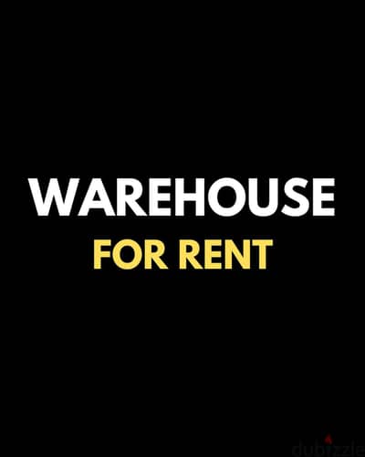 Warehouse for rent in Antelias مستودع للإيجار في انطلياس TIR3038