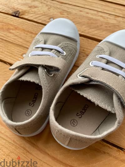 Beige Canva Summer Sneakers