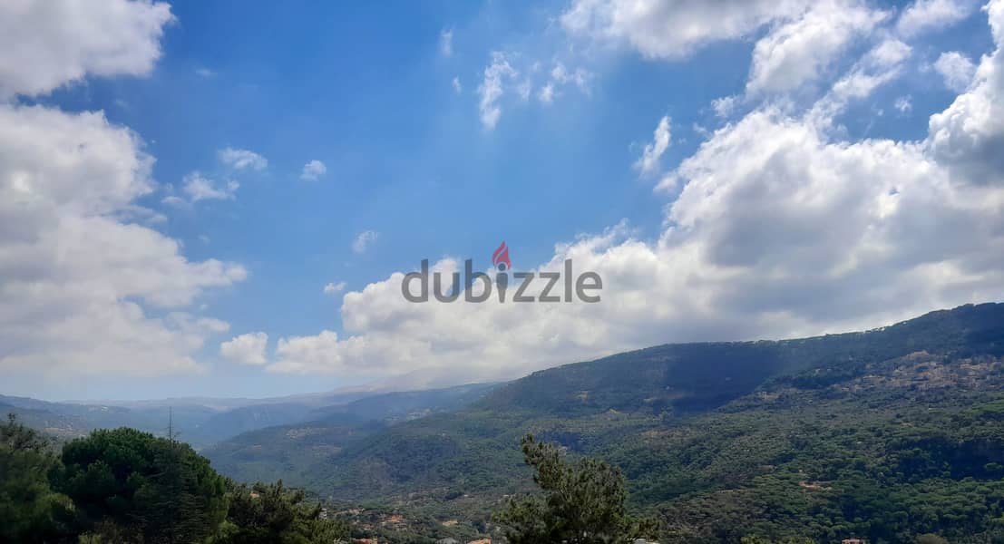 1550 SQM Land in Baabdat, Metn Overlooking the Mountains 0