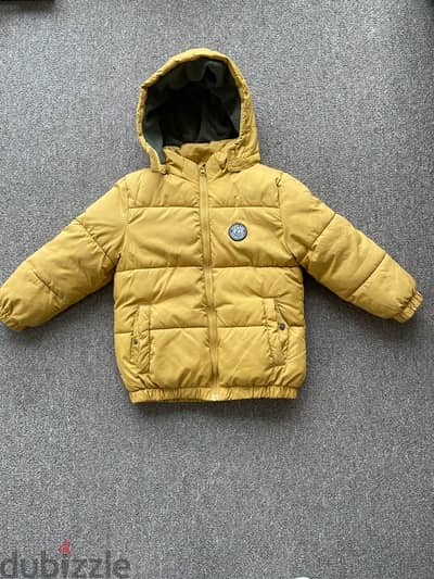 H&M Winter Jacket Mustard Colour