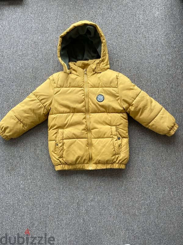 H&M Winter Jacket Mustard Colour 0