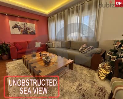 UNBLOCKED SEAVIEW-FULLY FURNISHED-DBAYEH/ضبيه REF#DF116808