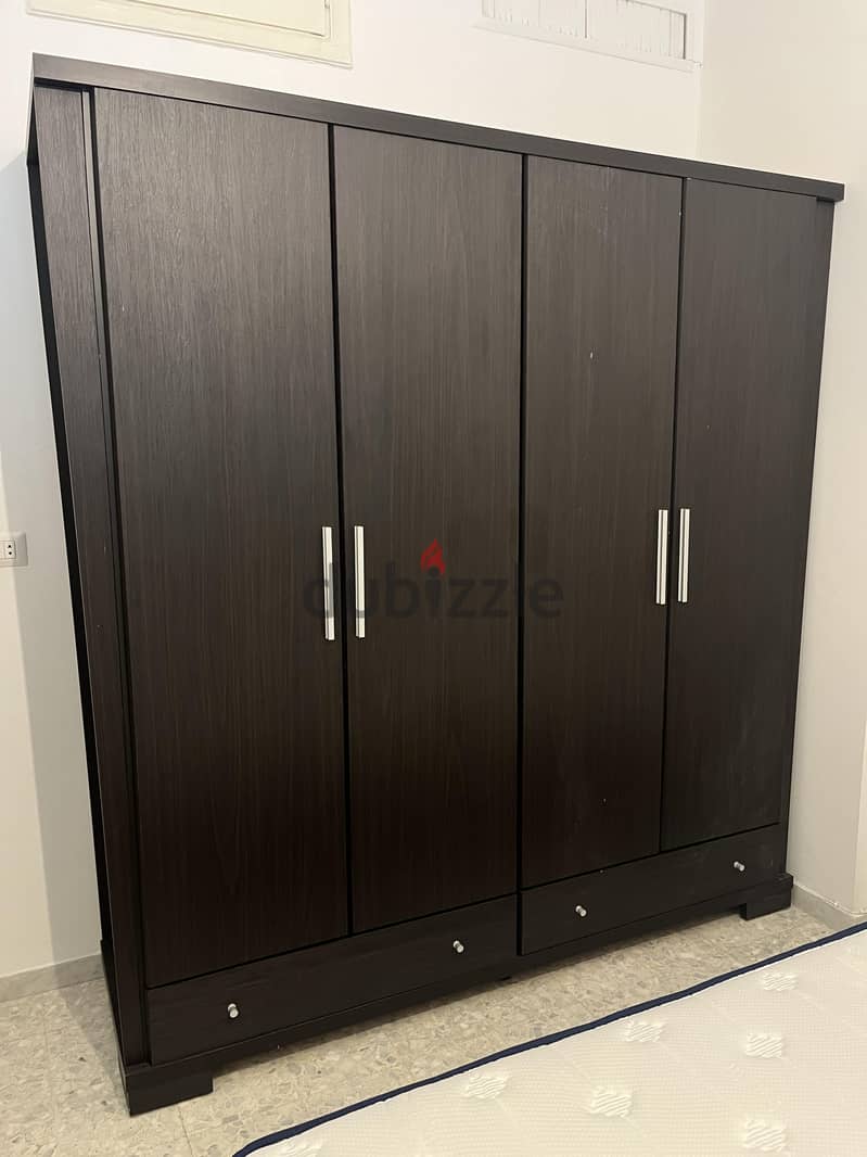 Full used Bedroom good condition غرفة نوم كاملة تختين مفرد بحالة جيدة 1