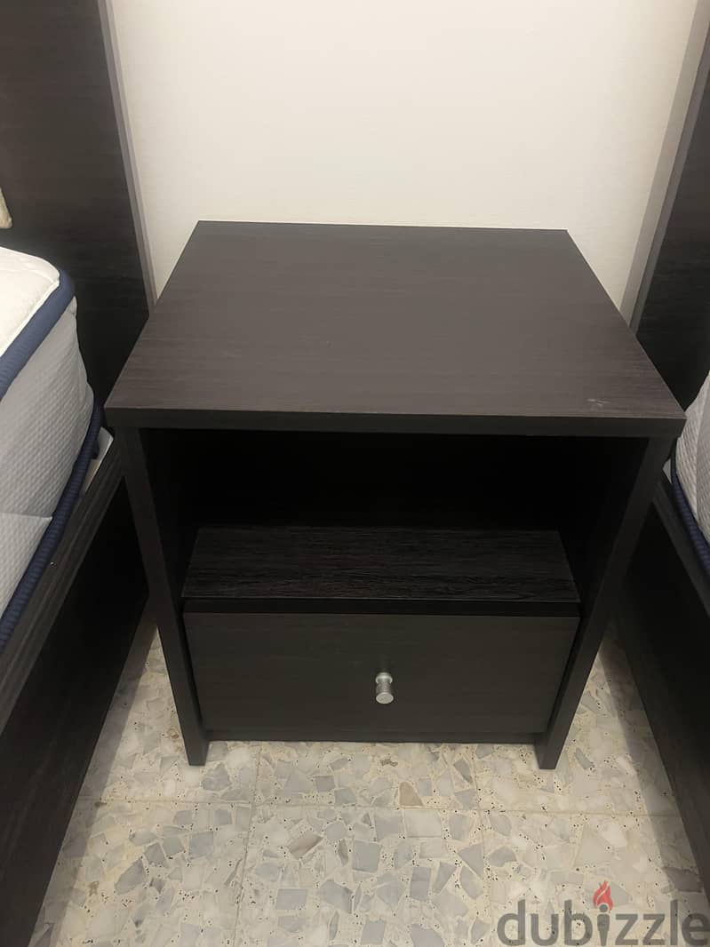 Full used Bedroom good condition غرفة نوم كاملة تختين مفرد بحالة جيدة 2