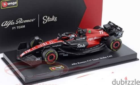 V. Bottas C43 Alfa Romeo #77 (2023) diecast car model 1;43.