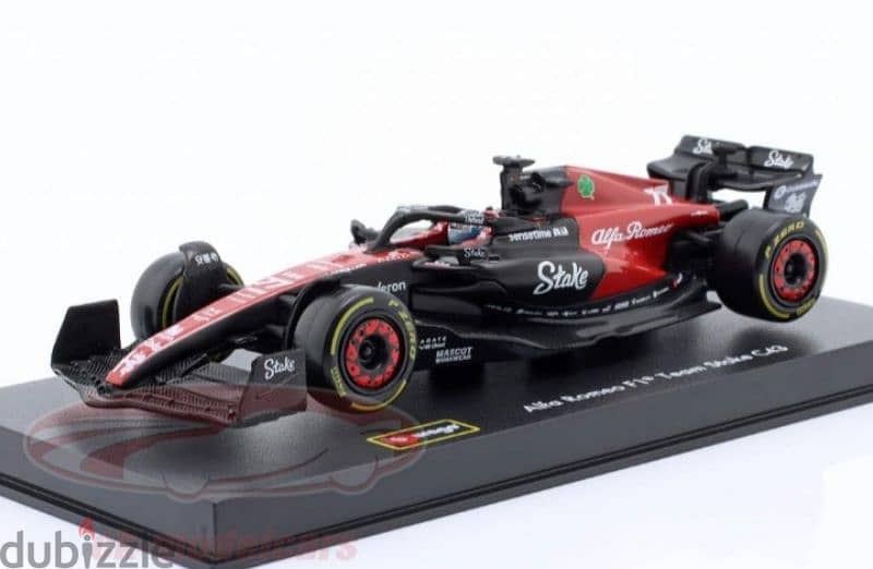 V. Bottas C43 Alfa Romeo #77 (2023) diecast car model 1;43. 1