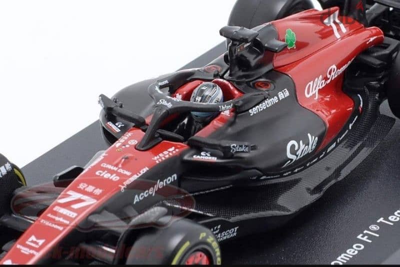 V. Bottas C43 Alfa Romeo #77 (2023) diecast car model 1;43. 5