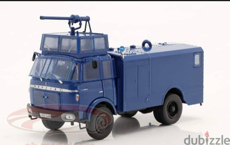 Berliet GBK80 Police Water Canon Truck 1960 diecast car model 1;43. 1