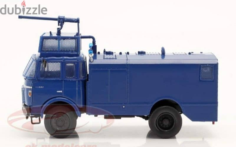 Berliet GBK80 Police Water Canon Truck 1960 diecast car model 1;43. 3