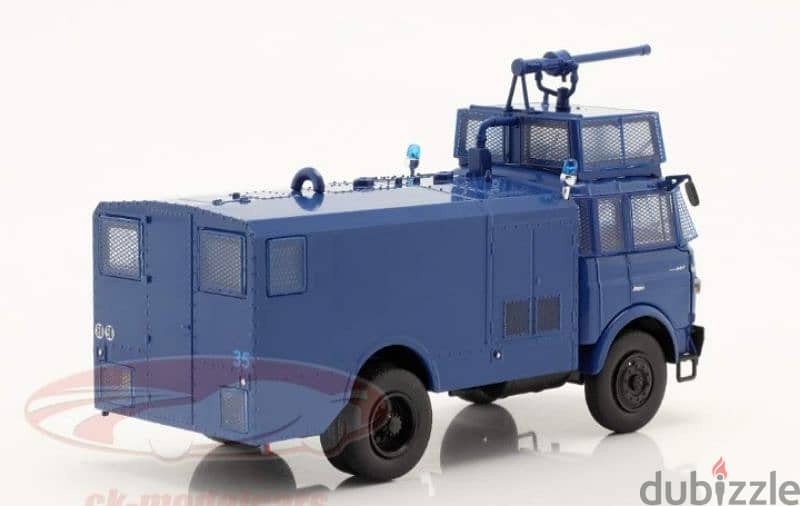 Berliet GBK80 Police Water Canon Truck 1960 diecast car model 1;43. 4