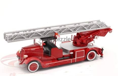 Delahaye 103 Fire Truck diecast car model 1;43.