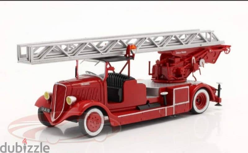 Delahaye 103 Fire Truck diecast car model 1;43. 1