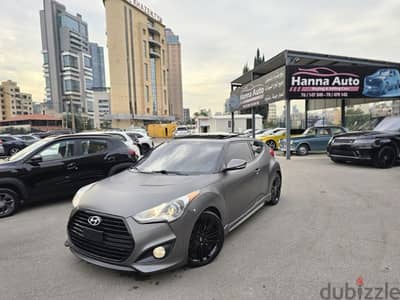 Hyundai Veloster 2016 Turbo S Gray panoramic !!!عرض مغري التسجيل علينا