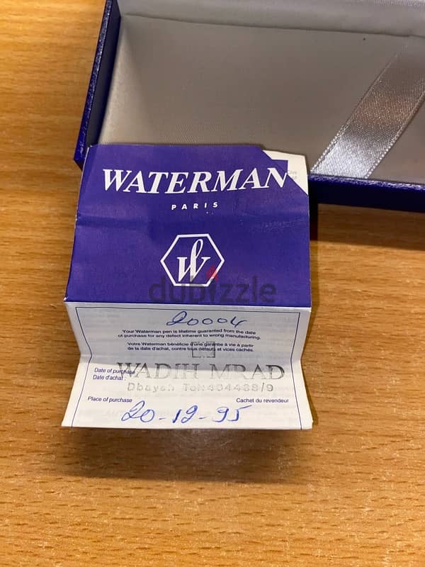 Waterman Paris pens 5