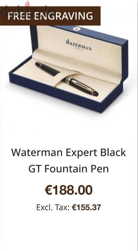 Waterman Paris pens 7