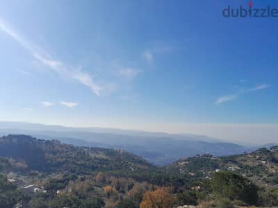 1046 SQM Prime Location Land in Douar, Metn Overlooking the Mountains