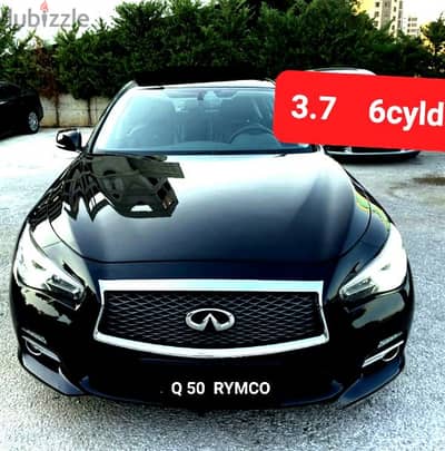 Infiniti Q50  3.7 mod 2014 مصدر و صيانة الشركة لبنان