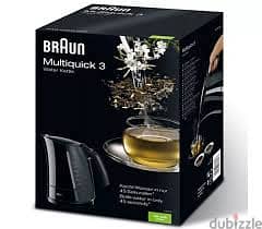 Braun Water kettle WK 300 Black كاتل براون براون غلاية مياة كهربائية 1