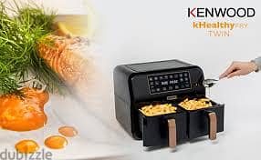 Kenwood Air Fryer 8L kHealthy Fry HFP70.000BK مقلاة كينوود الهوائية 5