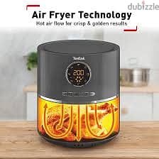 TEFAL ULTRAFRY DIGITAL 4.1L AIRFRYER EY111B28 قلاية تيفال كهربائية