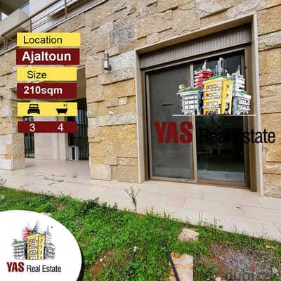 Ajaltoun 210m2 + 70m2 Terrace / Garden | High-End | Brand New | View |