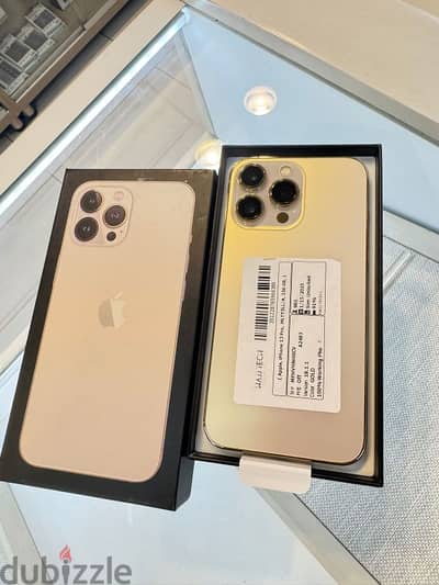 used open box iPhone 13 pro 256gb gold original