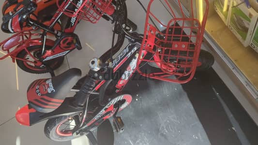 Bicycle kids 12 inch JGBB-LH red original and new