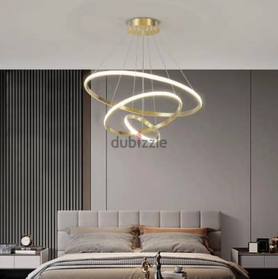 GOLD LED CHANDLIER