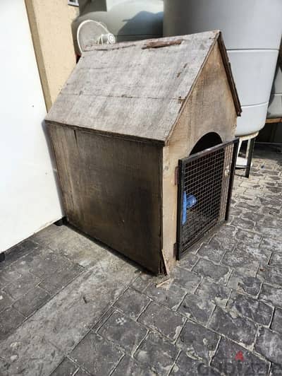 durable wooden dog house