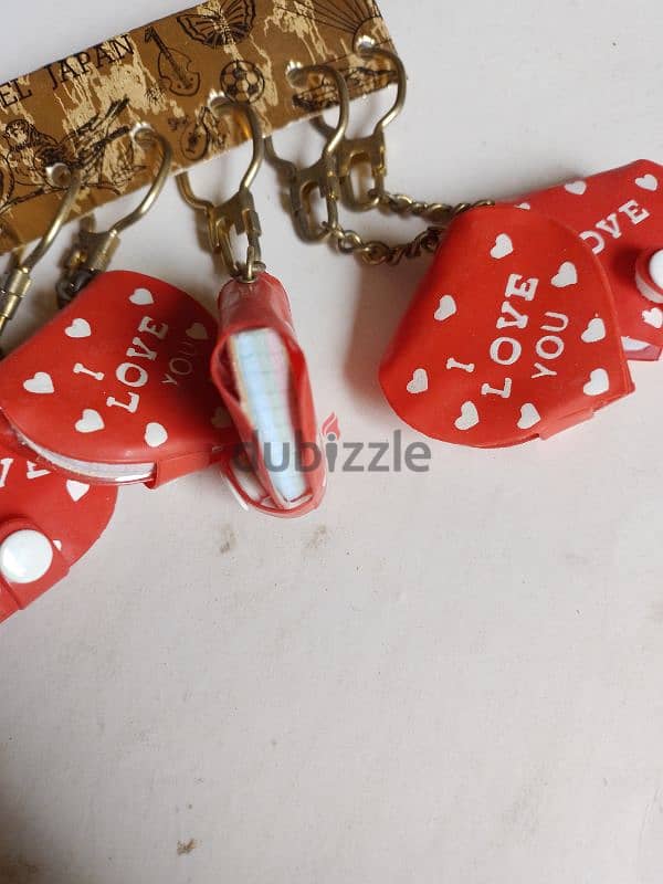 Keychain heart ( 1 dozen 8$ ) 1