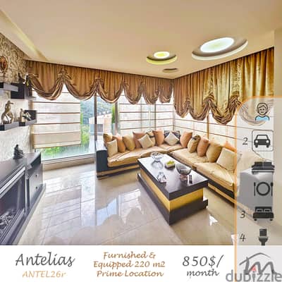 Antelias | Signature Touch | Fully Furnished/Equipped/Decorated 220m²