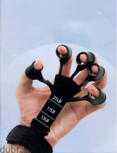 Finger Strength Trainer - Adjustable Resistance Hand Extender