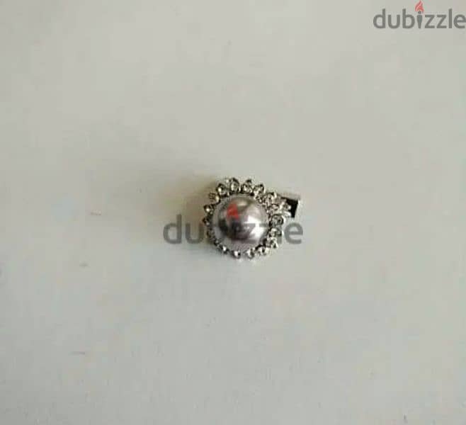 Strass brooch pearl - Not Negotiable 0