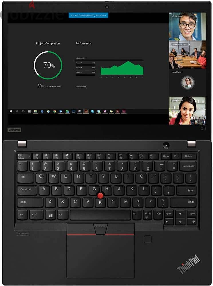 Lenovo ThinkPad X13 touch, core i5-10th, 16Gb Ram, 256GB SSD 3