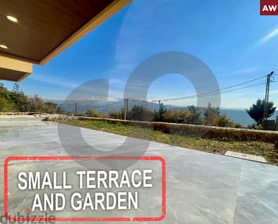 Small terrace and garden- Douar, Metn/دوار, متن REF#AW116921